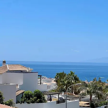 아파트 Costa Adeje Relax Y Vistas Al Mar Desde Terraza 아데제