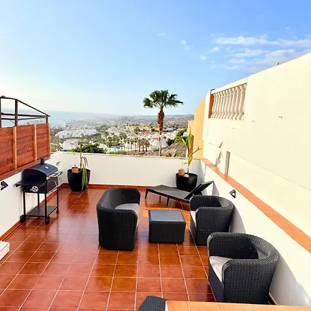Costa Adeje Relax Y Vistas Al Mar Desde Terraza 아파트